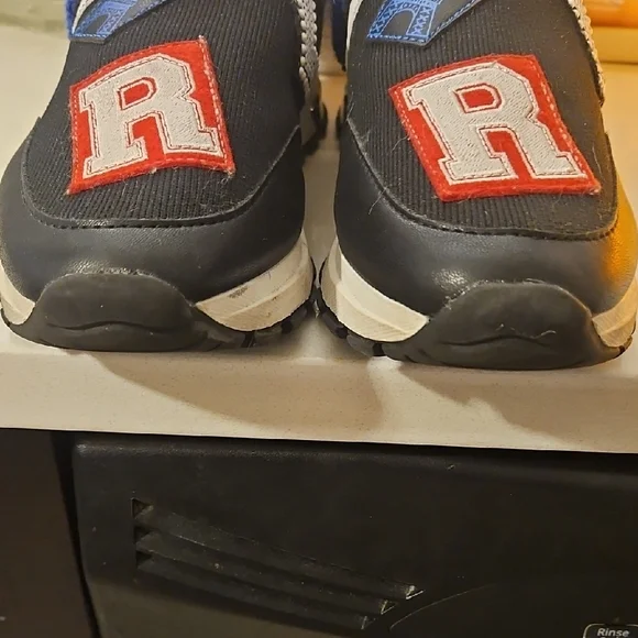 Karl Lagerfeld Black and Blue Sneakers - Picture 4 of 7